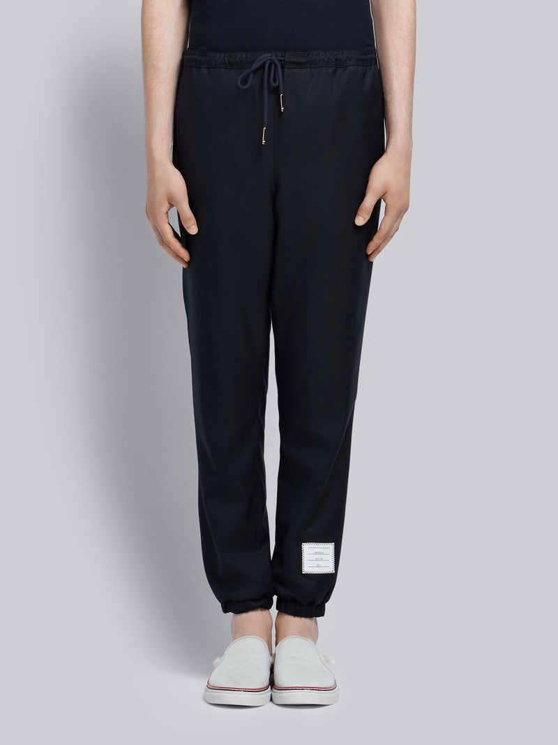 Elastic Hem Wool Track Trouser 1