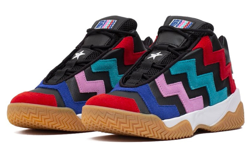 Converse (WMNS) Converse VLTG Mid 'Black Multi-Color' 566793C outlook