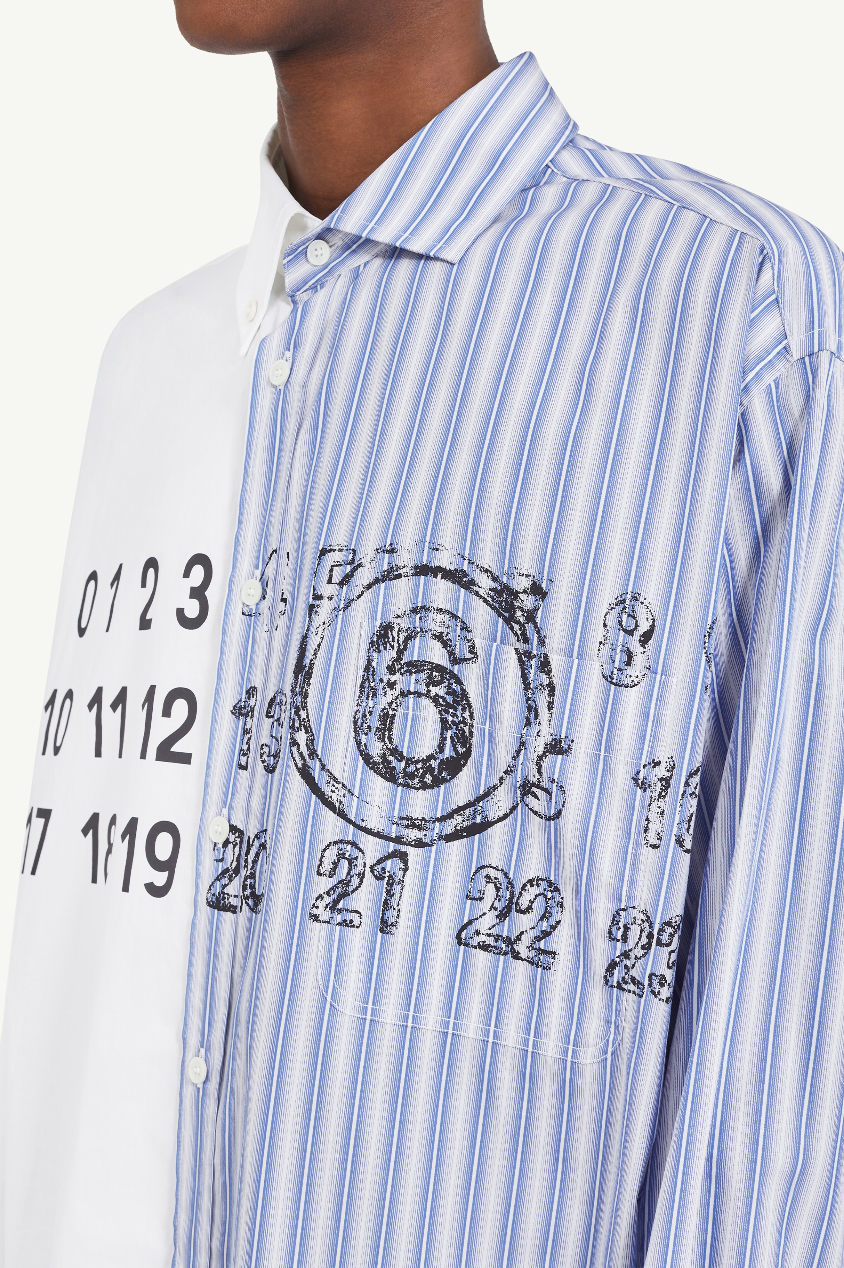 Spliced numbers shirt - 5
