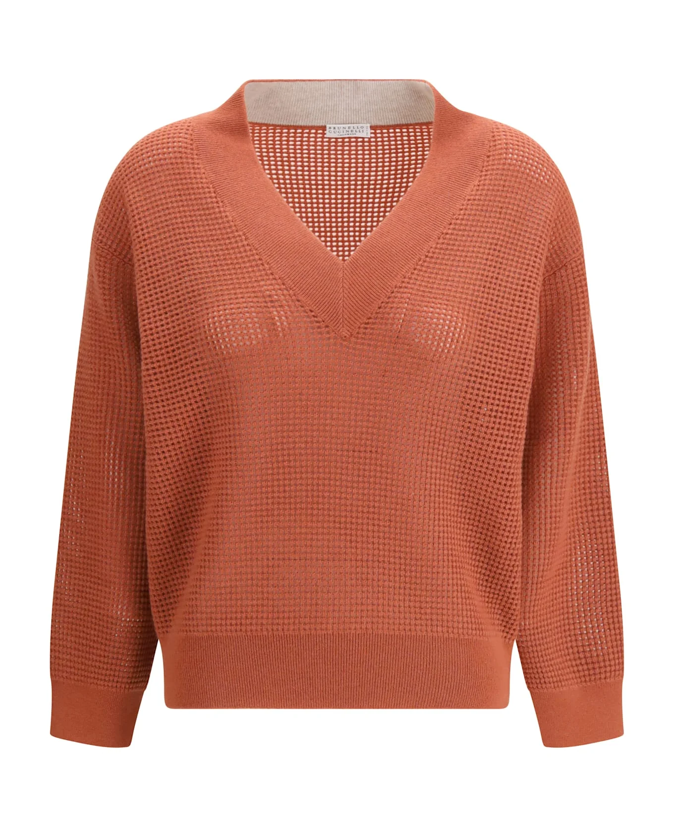 Cashmere Net Sweater - 1