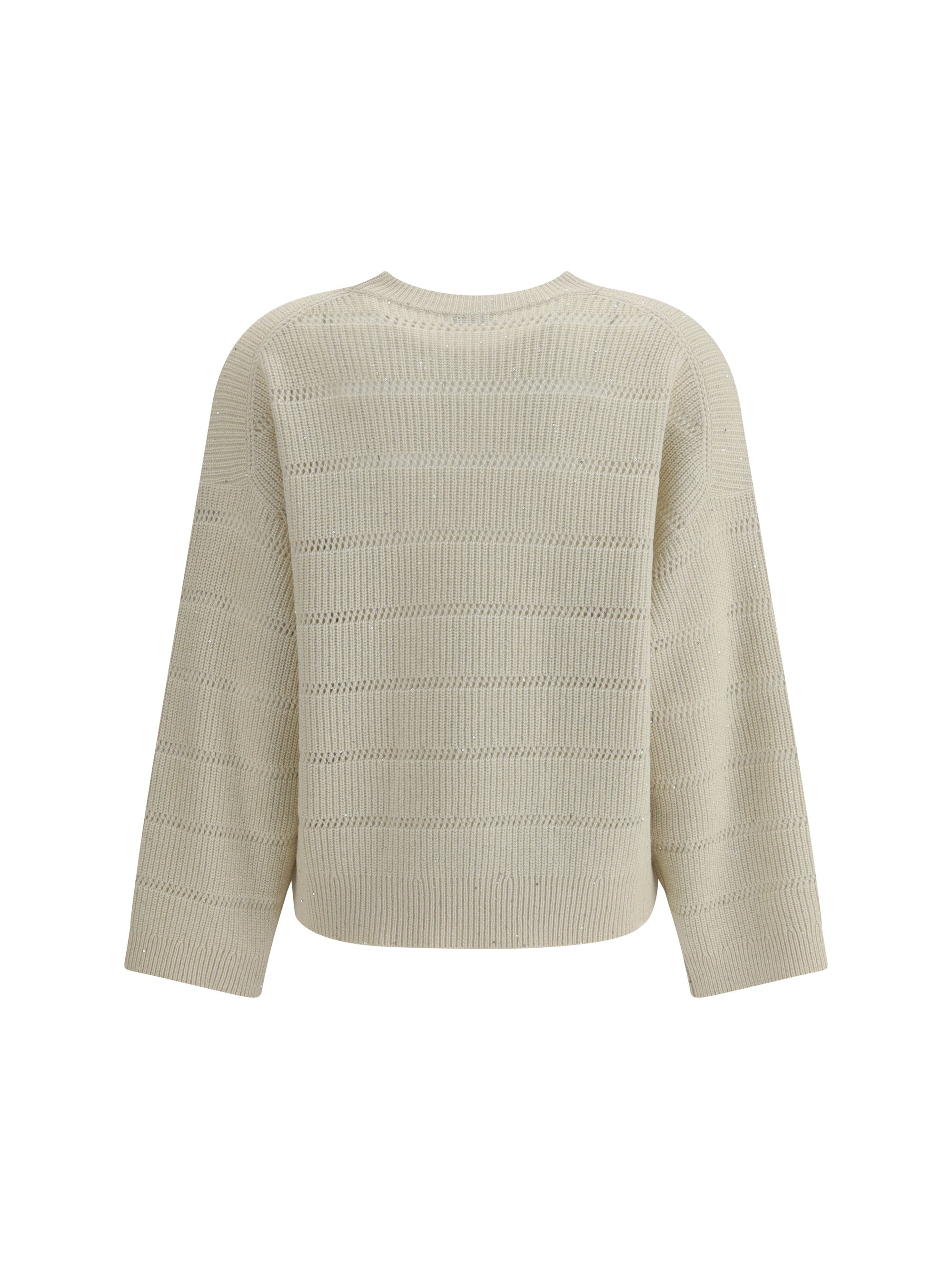 Brunello Cucinelli Women Dazzling Cashmere And Wool Sweater - 2
