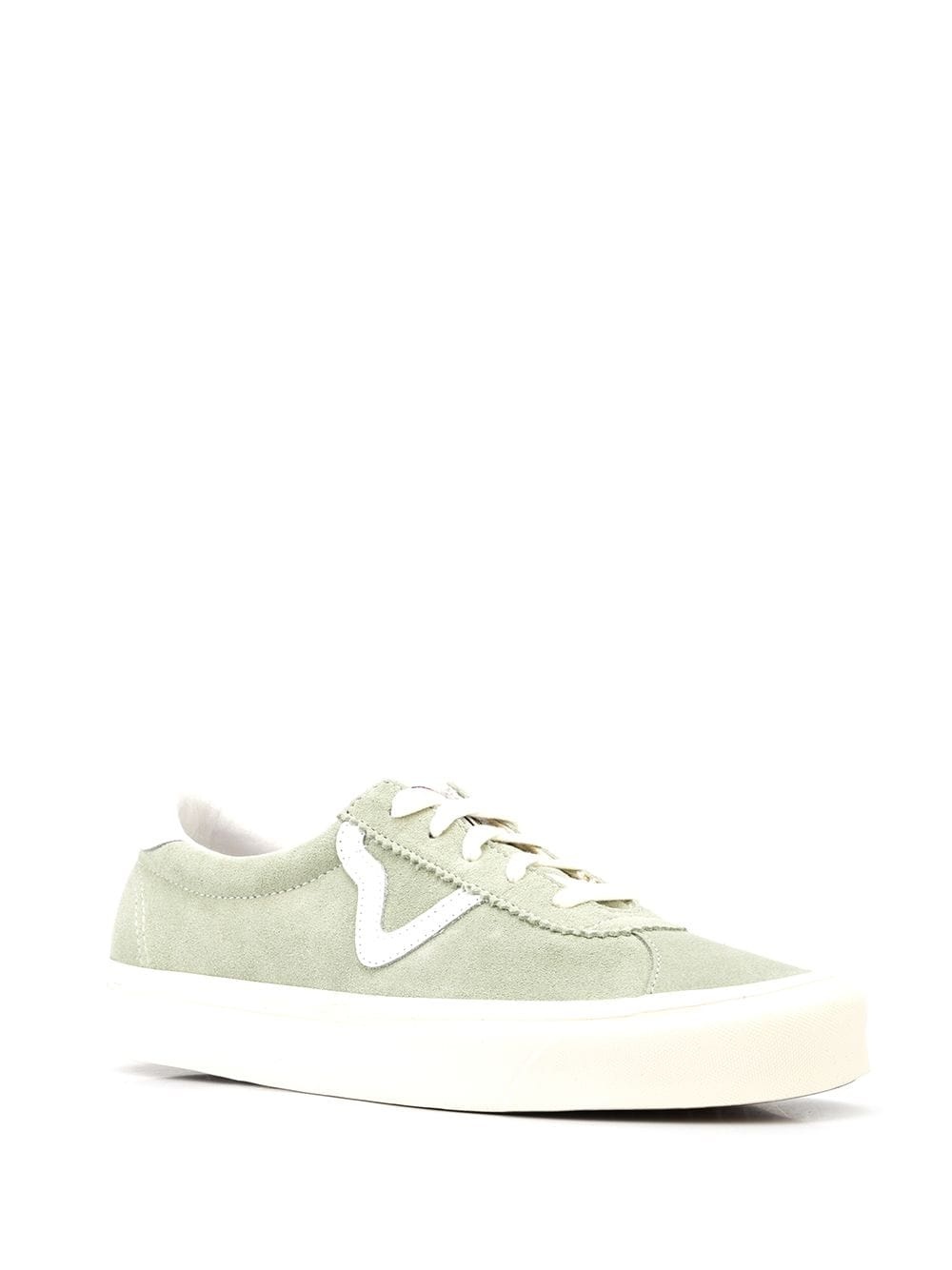 suede low-top sneakers - 2