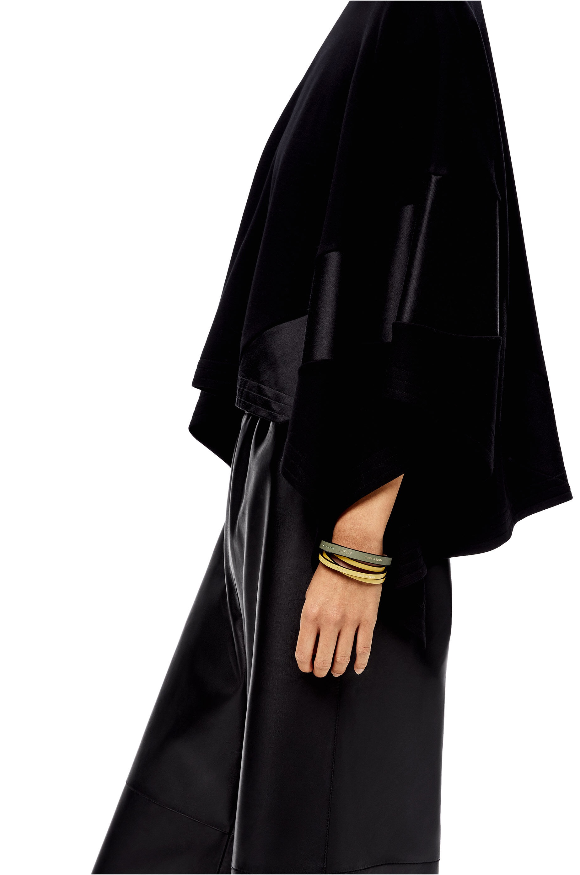 Double bangle set in classic calfskin - 2