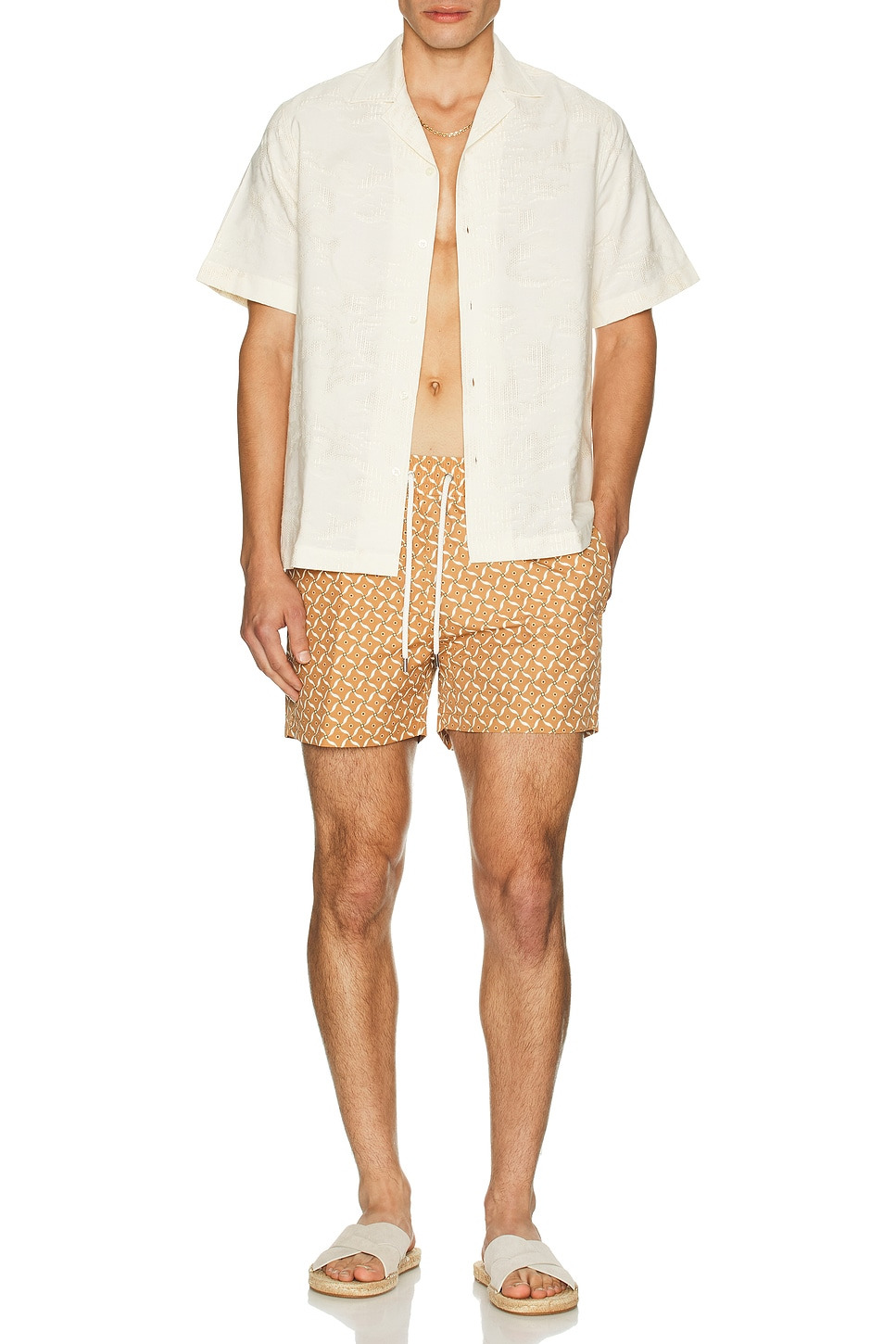 Rio Swim Short Lotus Print - 4