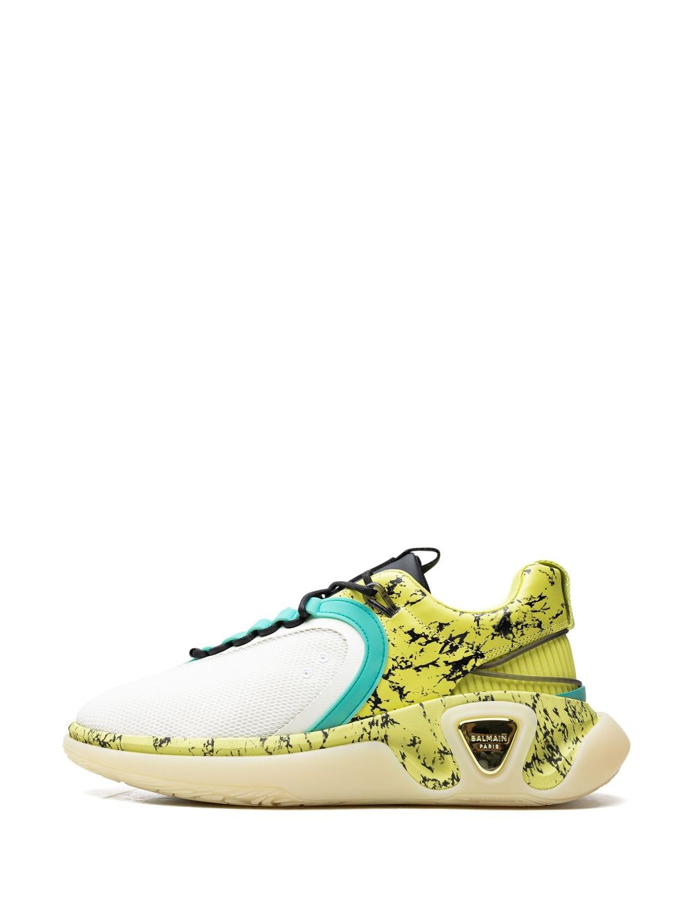 B Runner "Marble Print" sneakers - 5