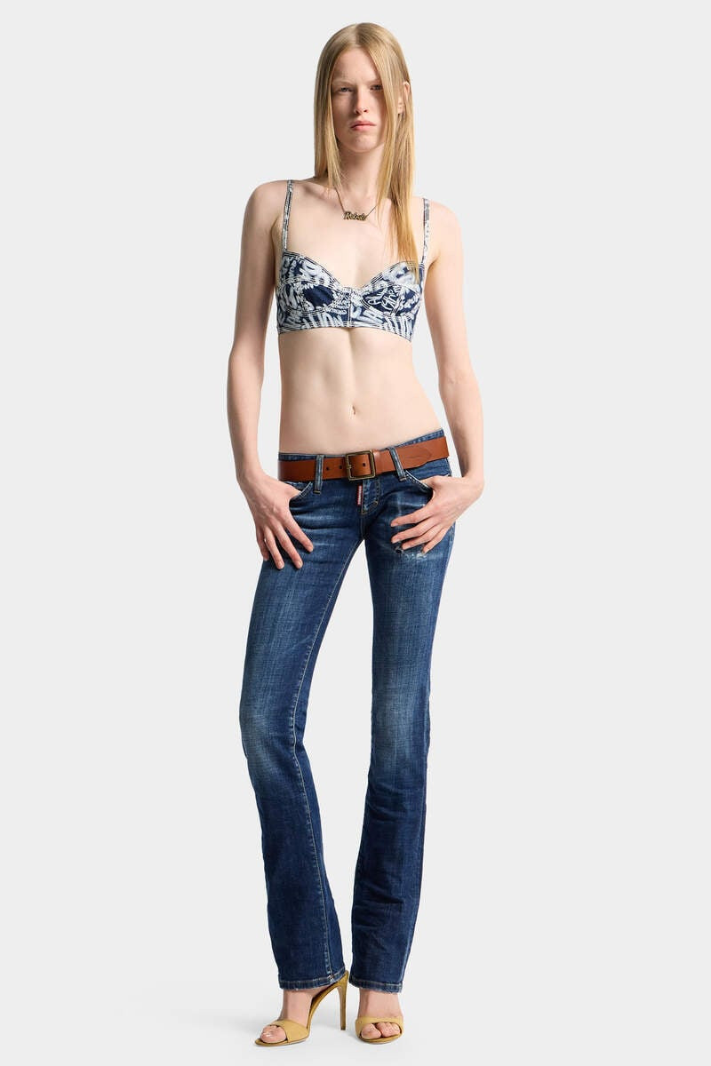 REBEL HIBISCUS DARK FLOWER WASH TIKI BRA 6