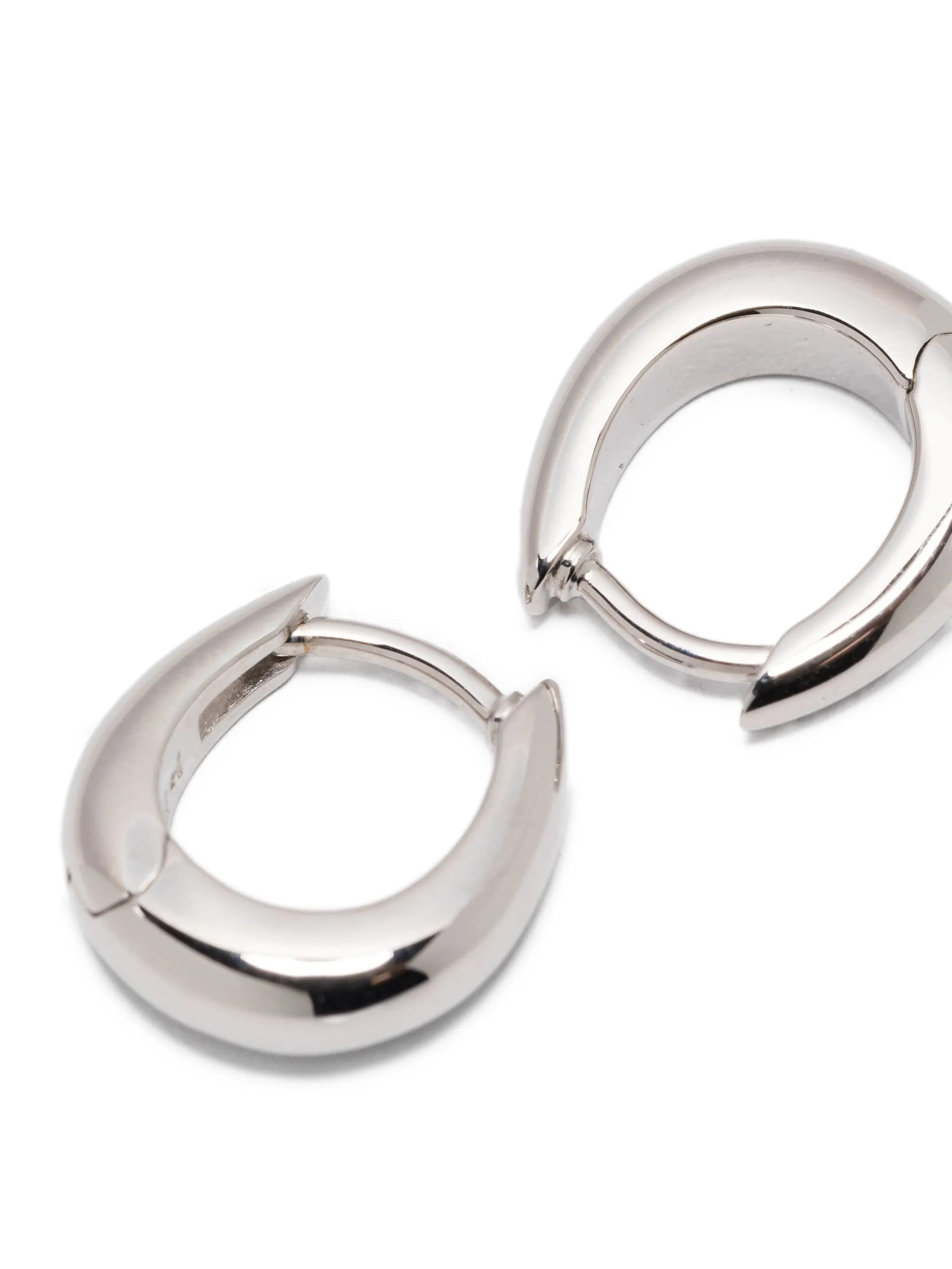 Tom Wood Sterling Silver Huggie Earrings - 2