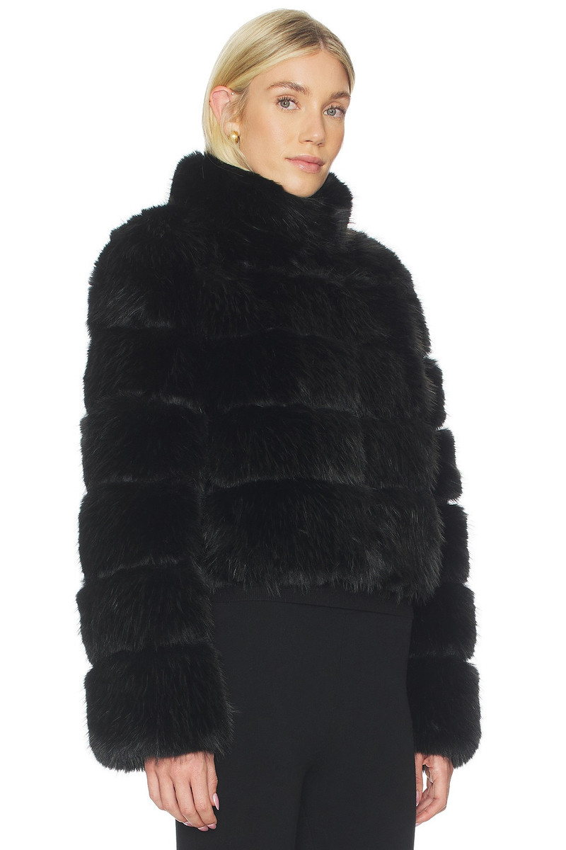 GENERATION LOVE Lyla Faux Fur Jacket outlook