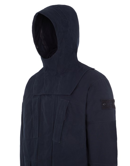 709F1 STONE ISLAND GHOST PIECE_O-VENTILE® BLUE - 5