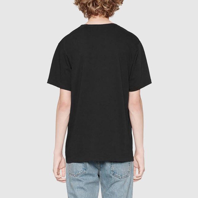 Gucci OFF-WHITE Cotton Oversize With Interlocking G Black 493117-X3Q35-1289 - 5