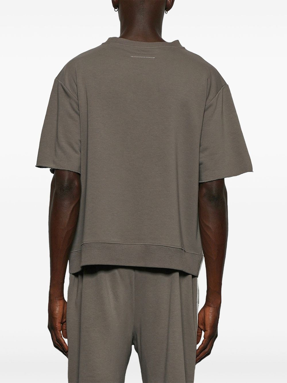 logo-embroidered T-shirt - 5
