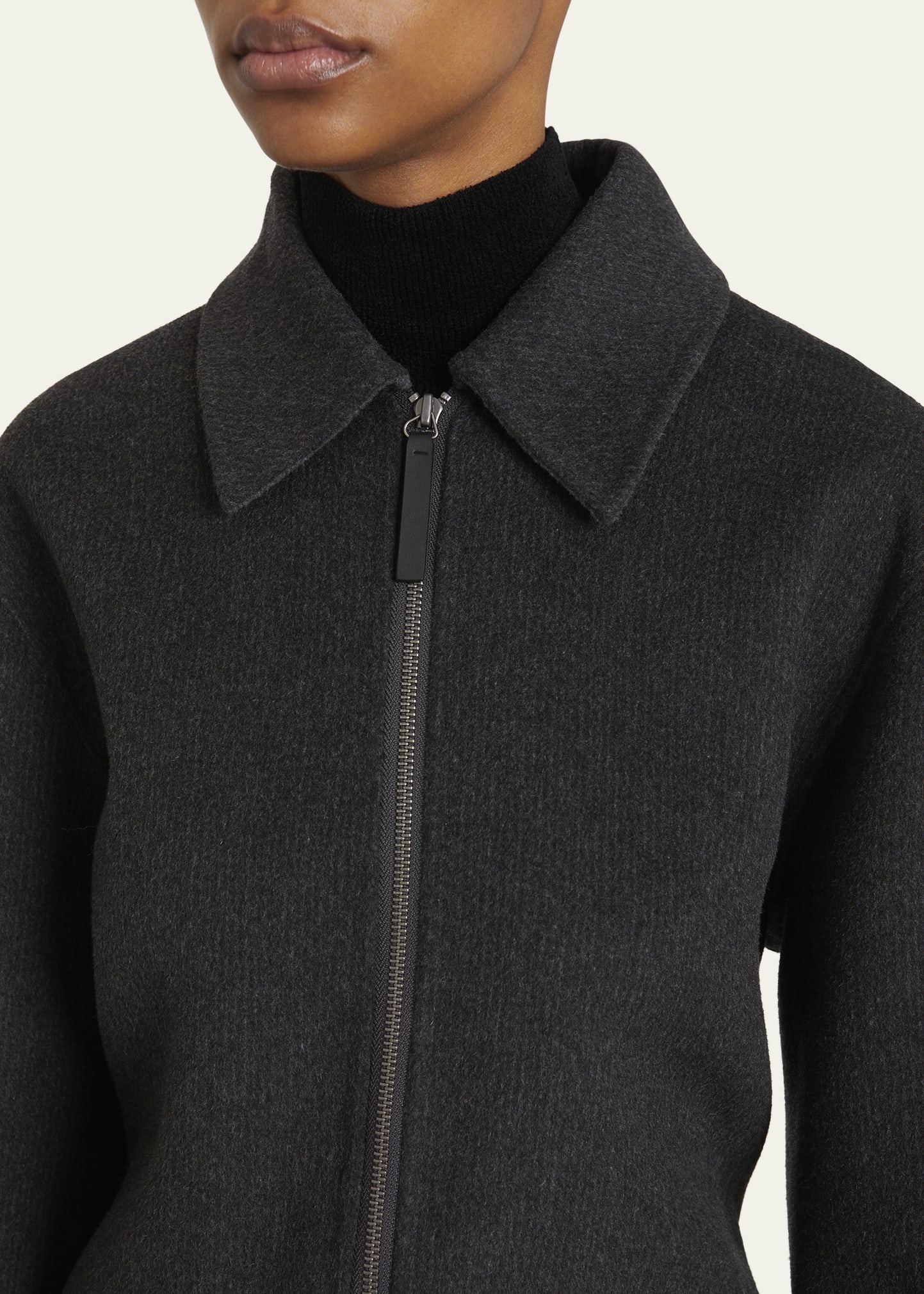 Poppy Wool-Cashmere Zip Jacket - 5