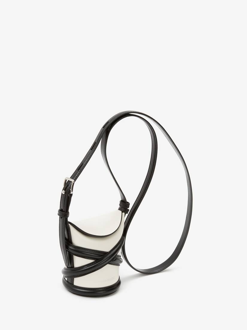 The Curve Mini in Ivory/black - 2