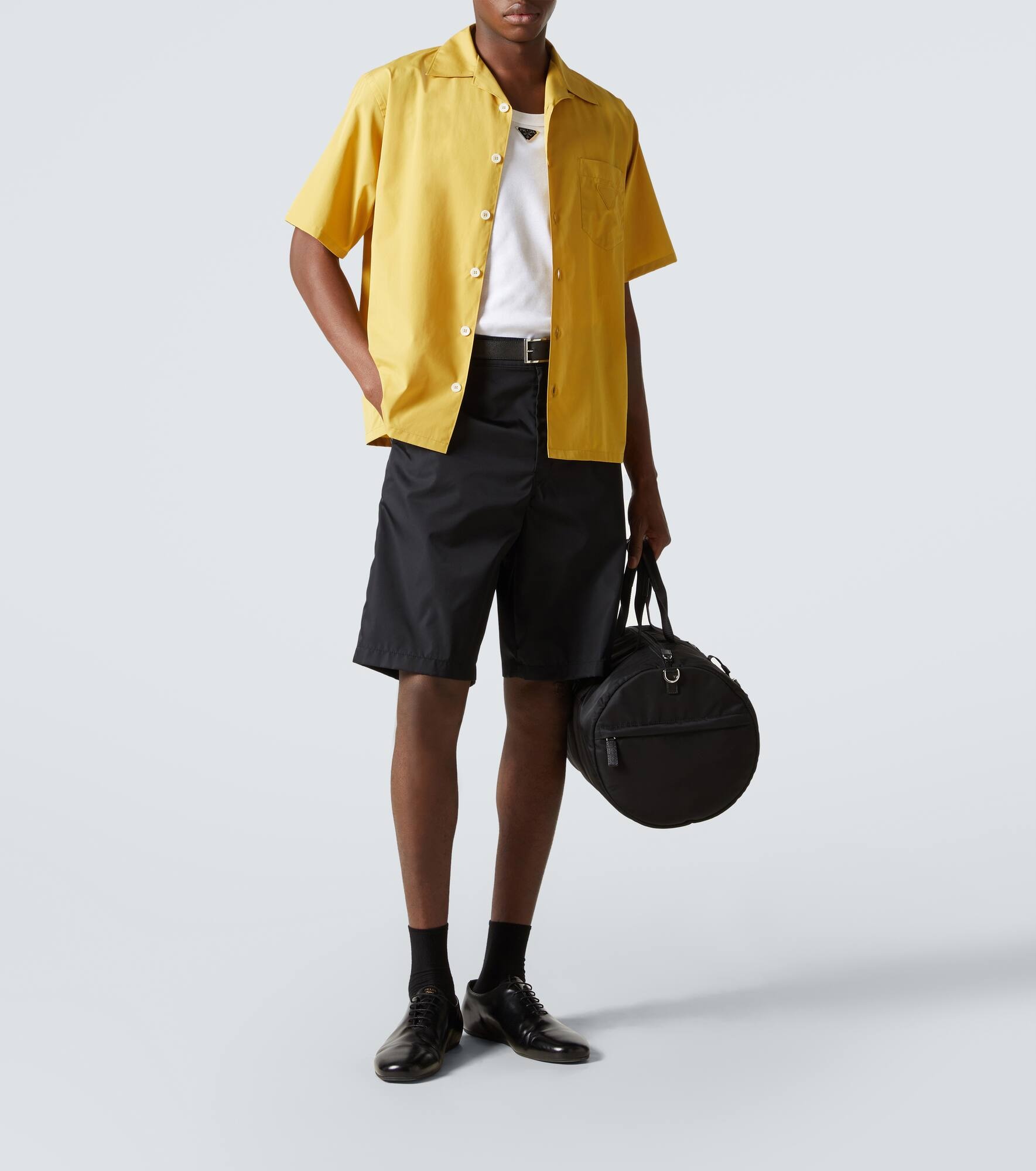 Cotton poplin bowling shirt - 2