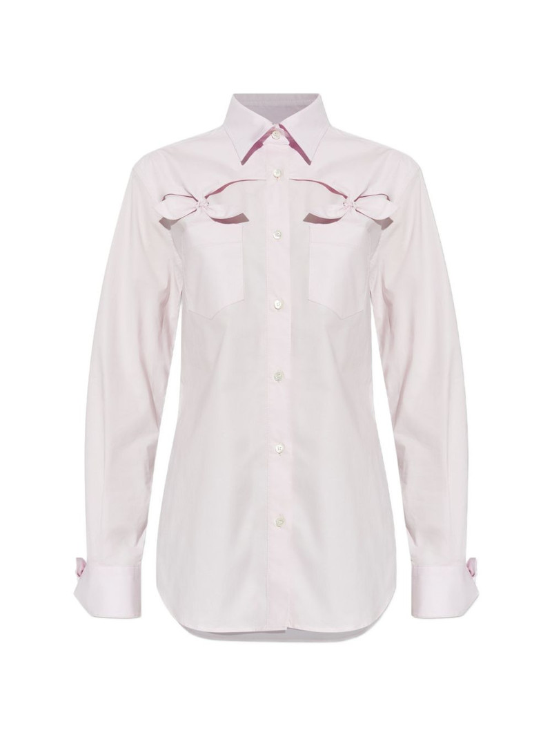 bow-detail shirt 1