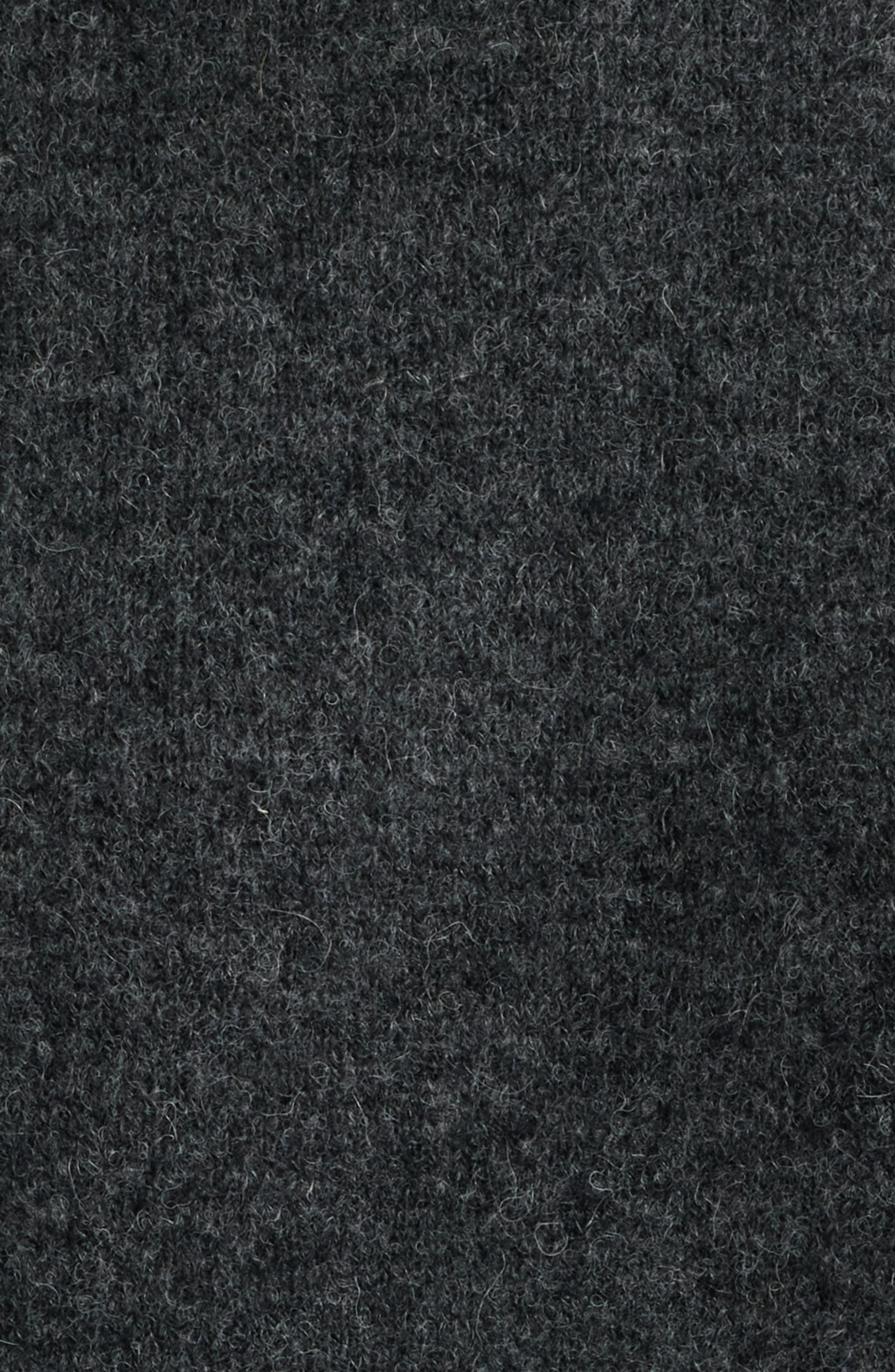 Proenza Schouler Randi Boiled Wool Blend Sweater in Dark Grey at Nordstrom - 6