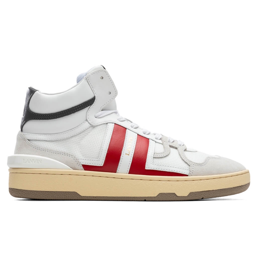logo-patch lace-up sneakers - 1