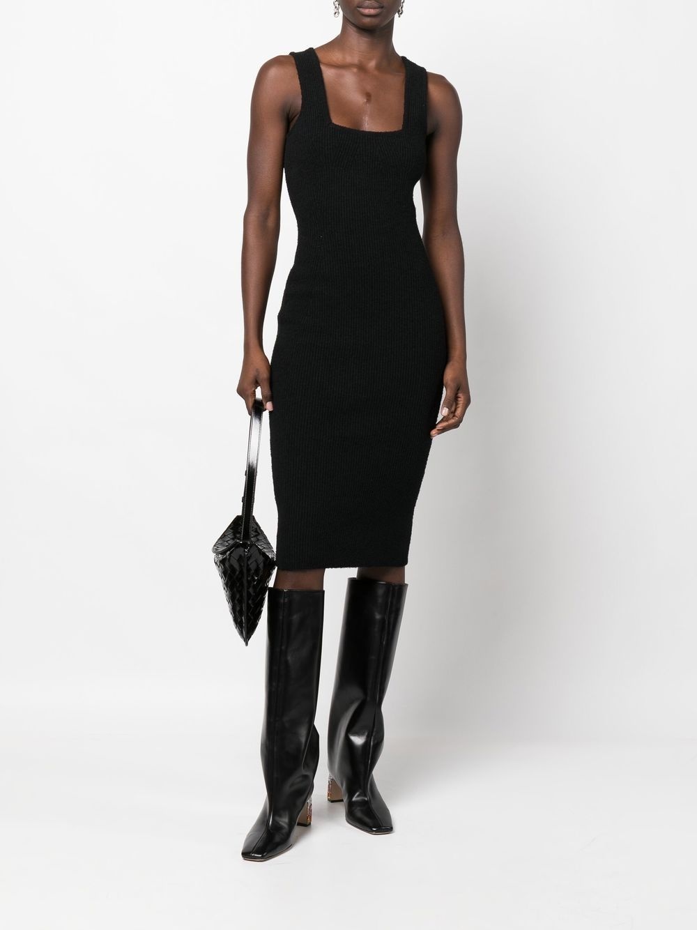 sleeveless midi dress - 2