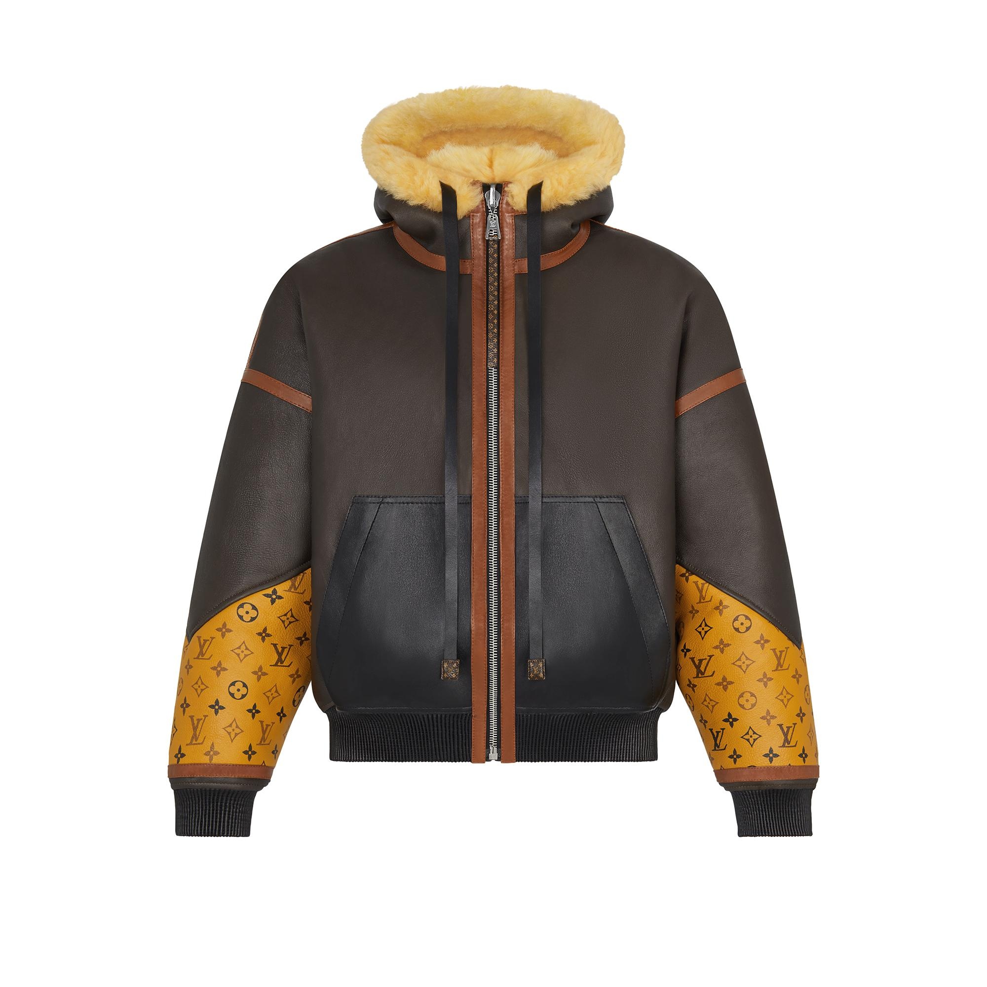 Tattoo Monogram Reversible Aviator Jacket - 1