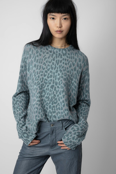Zadig & Voltaire Markus Leopard Cashmere Sweater outlook