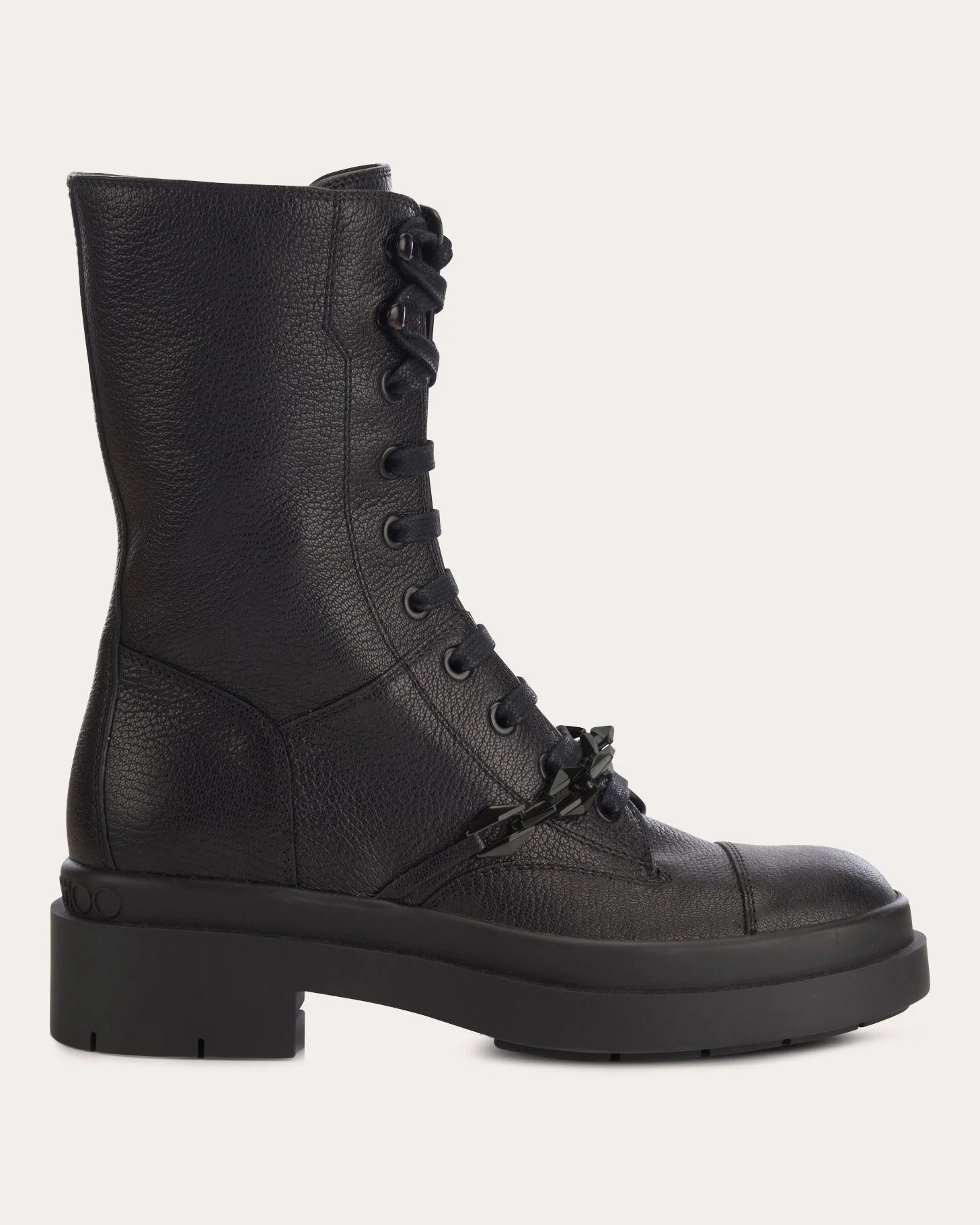 Nari Grained-Leather Ankle Boot - 1