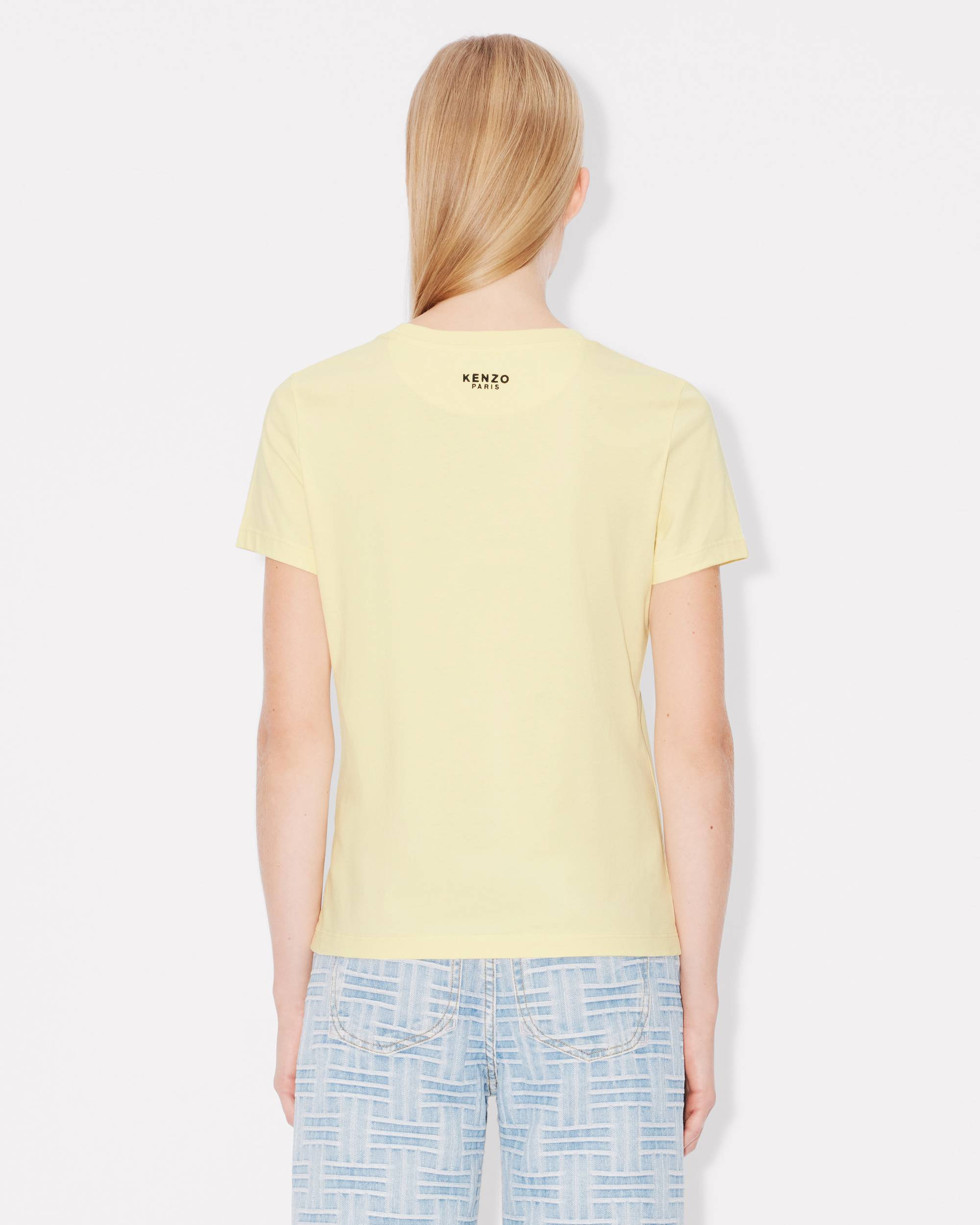 'Boke Flower' embroidered T-shirt in cotton - 4