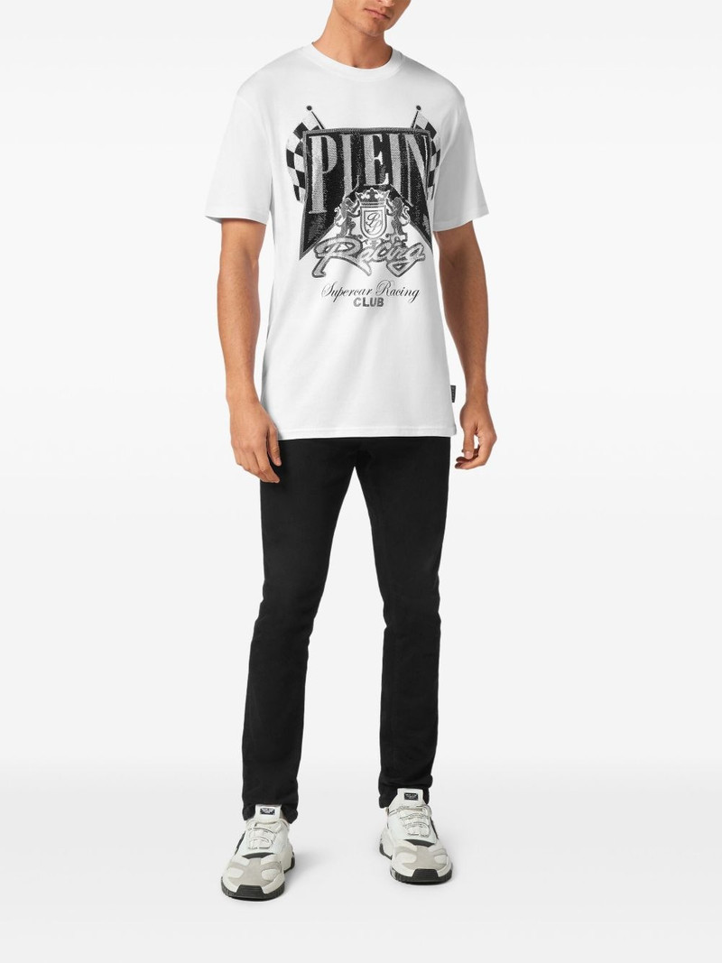 PHILIPP PLEIN Strass Racing Club T-shirt outlook