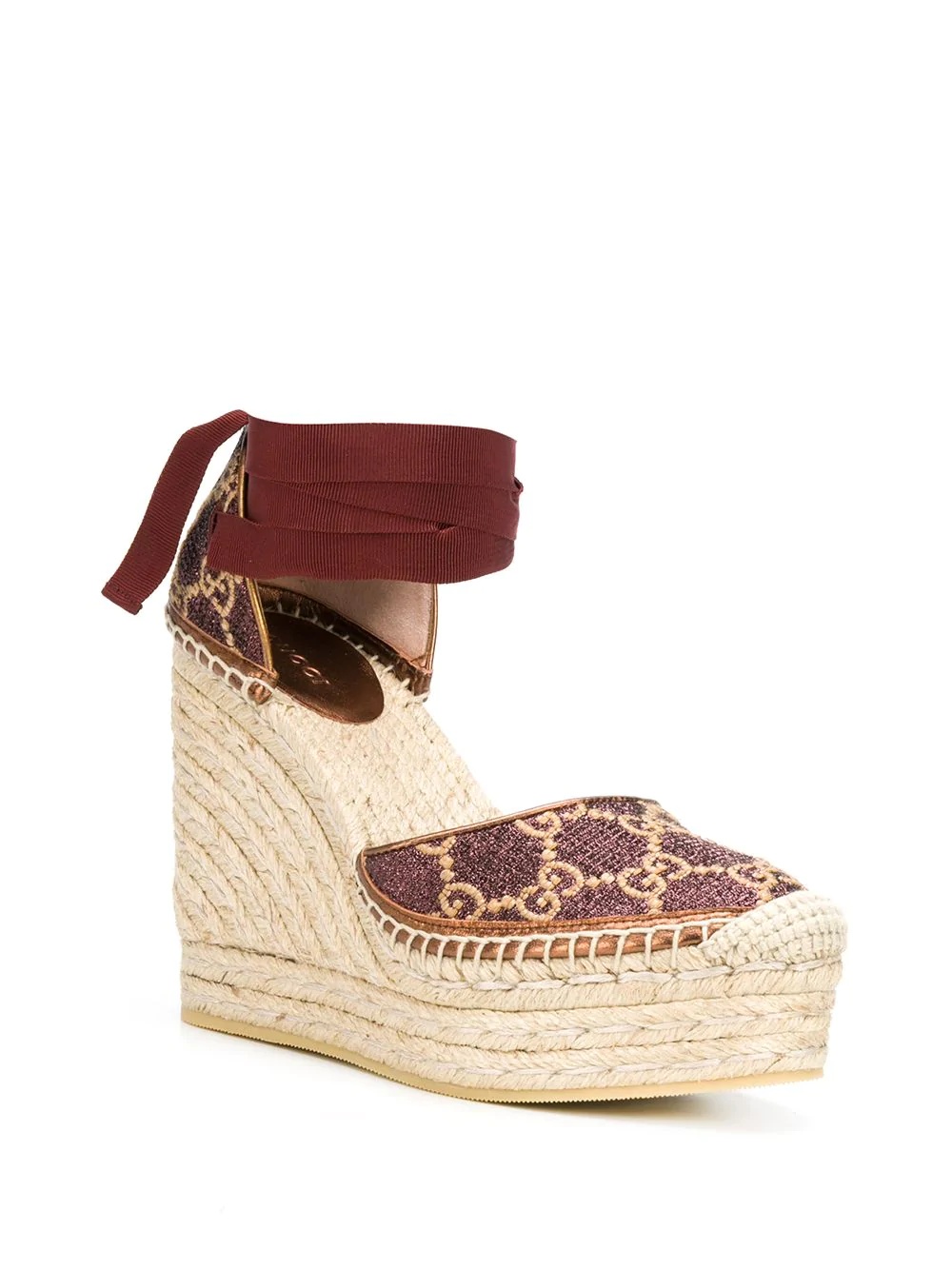 Heritage GG 120mm platform espadrilles - 2