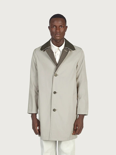 FERRAGAMO TRENCH WITH NAPPA DETAILS outlook