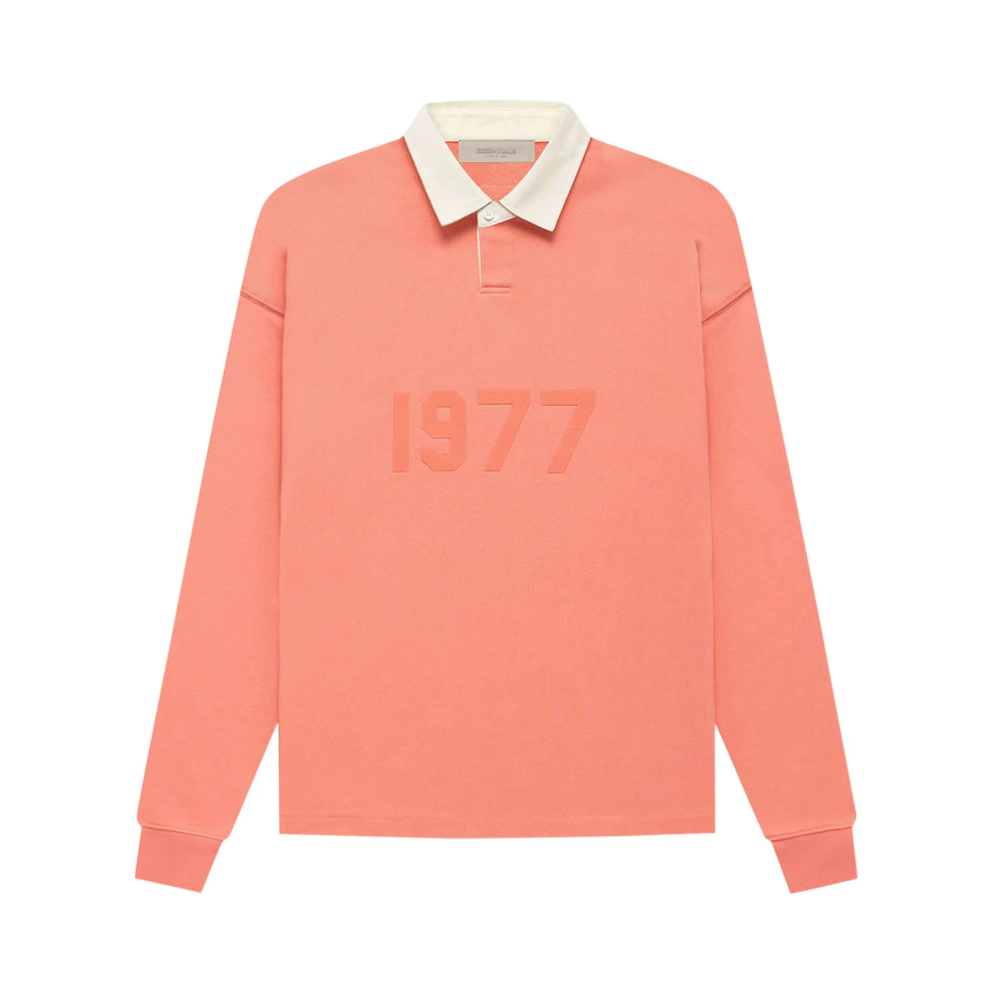 Fear of God Essentials Henley Rugby 'Coral' - 1