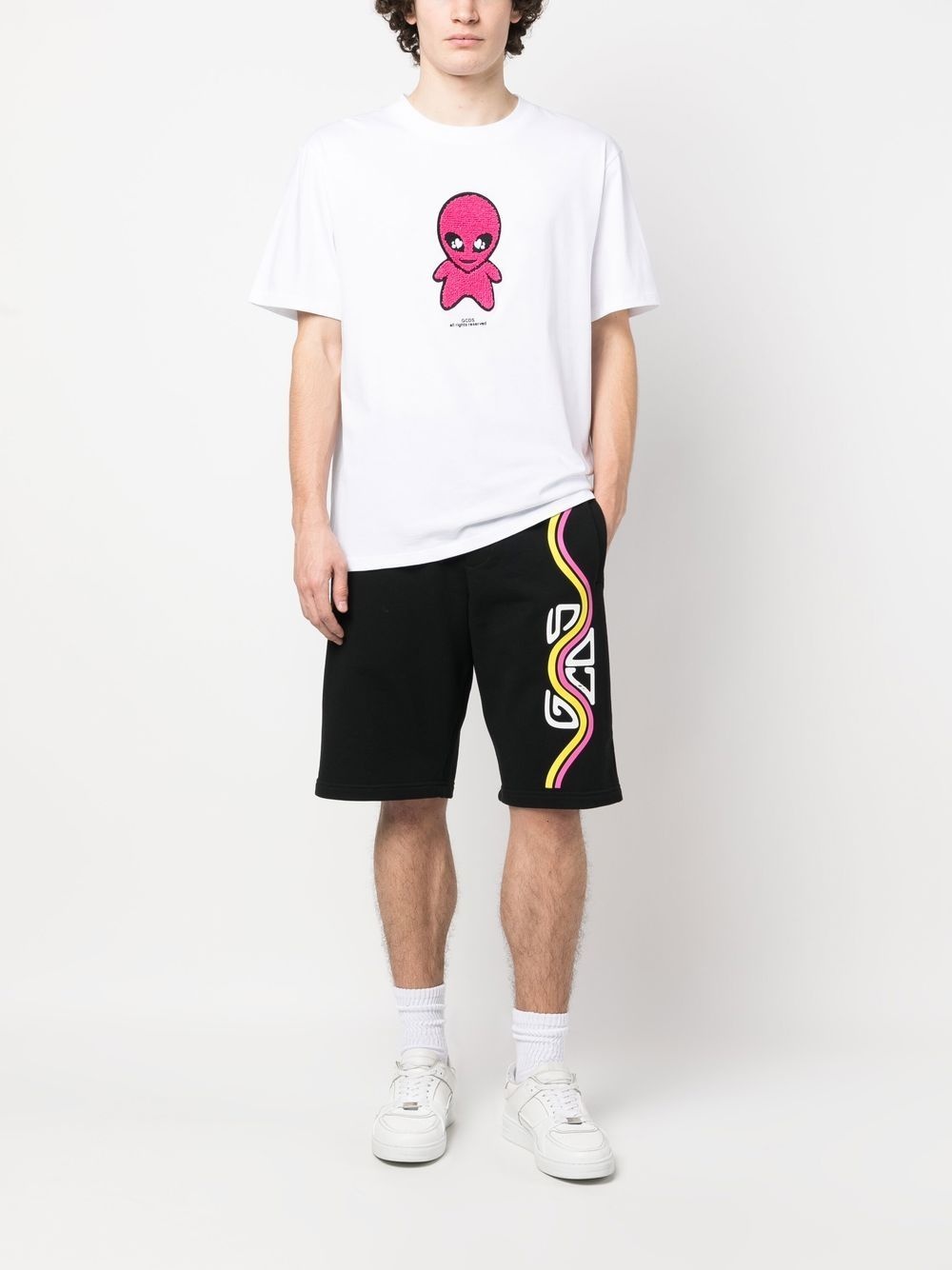 logo-print short-sleeve T-shirt - 2