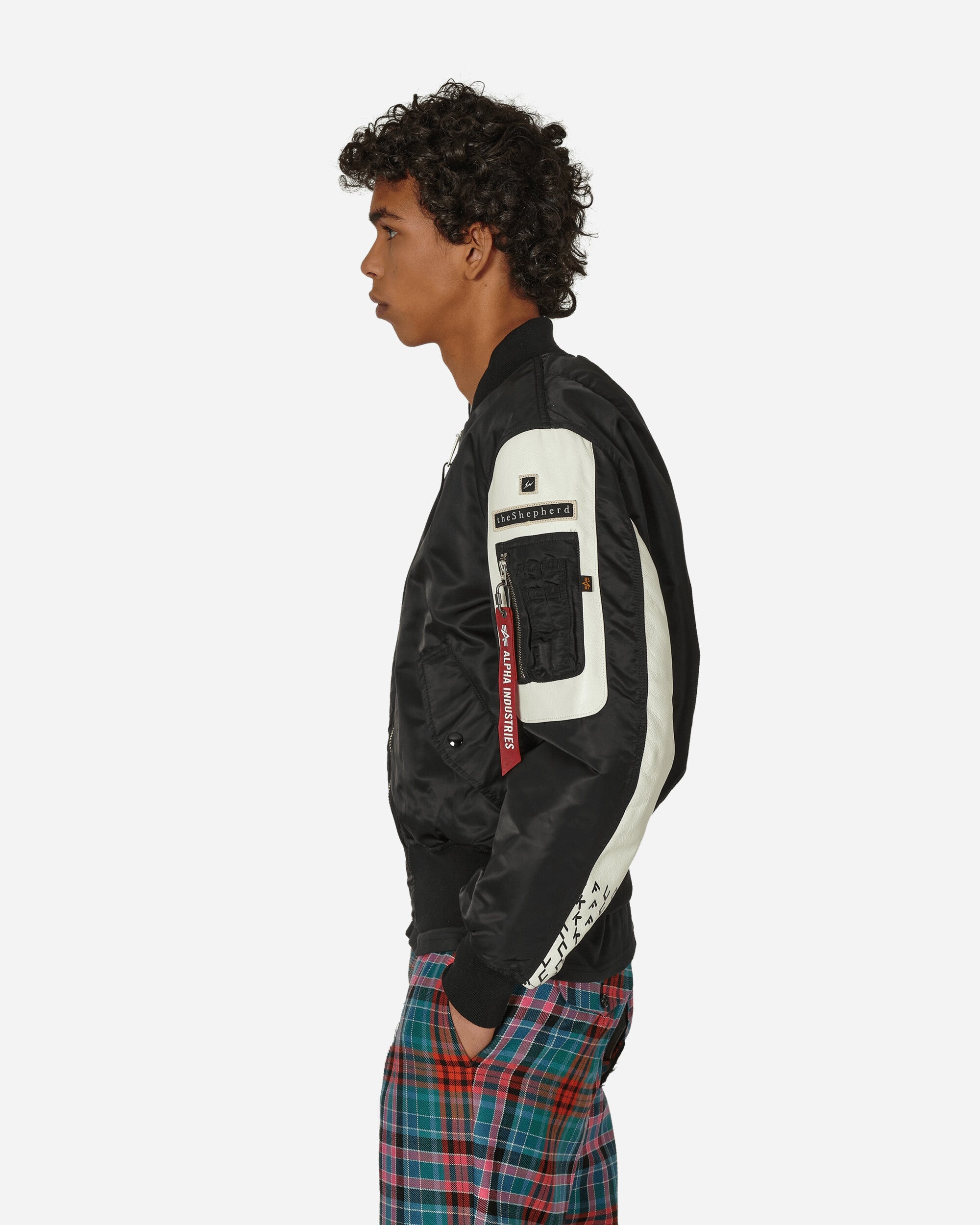 UNDERCOVER fragment design x Alpha Industries Nylon MA-1