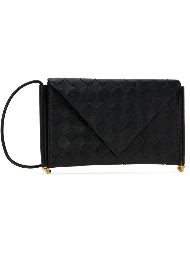 Bottega Veneta Black Solstice Phone Bag outlook