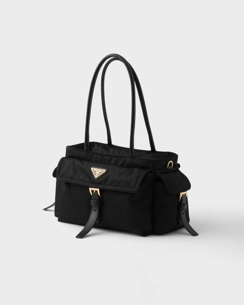 Prada Explore medium Re-Nylon and leather tote bag 3