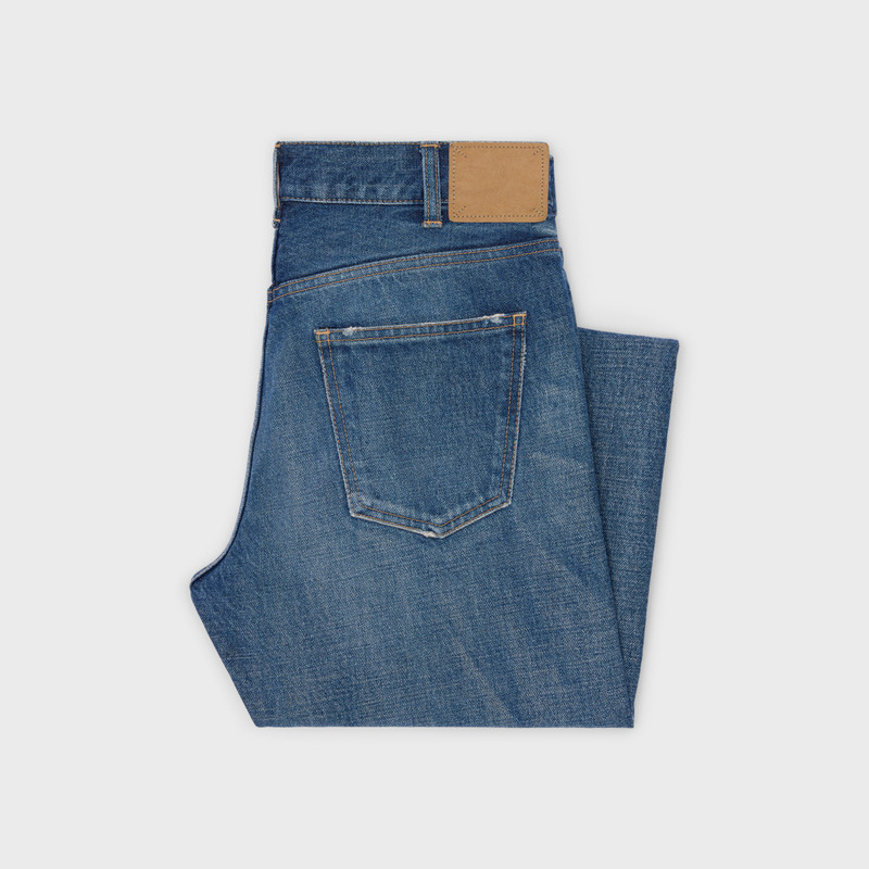 CELINE POLLY JEANS IN DARK UNION WASH DENIM outlook
