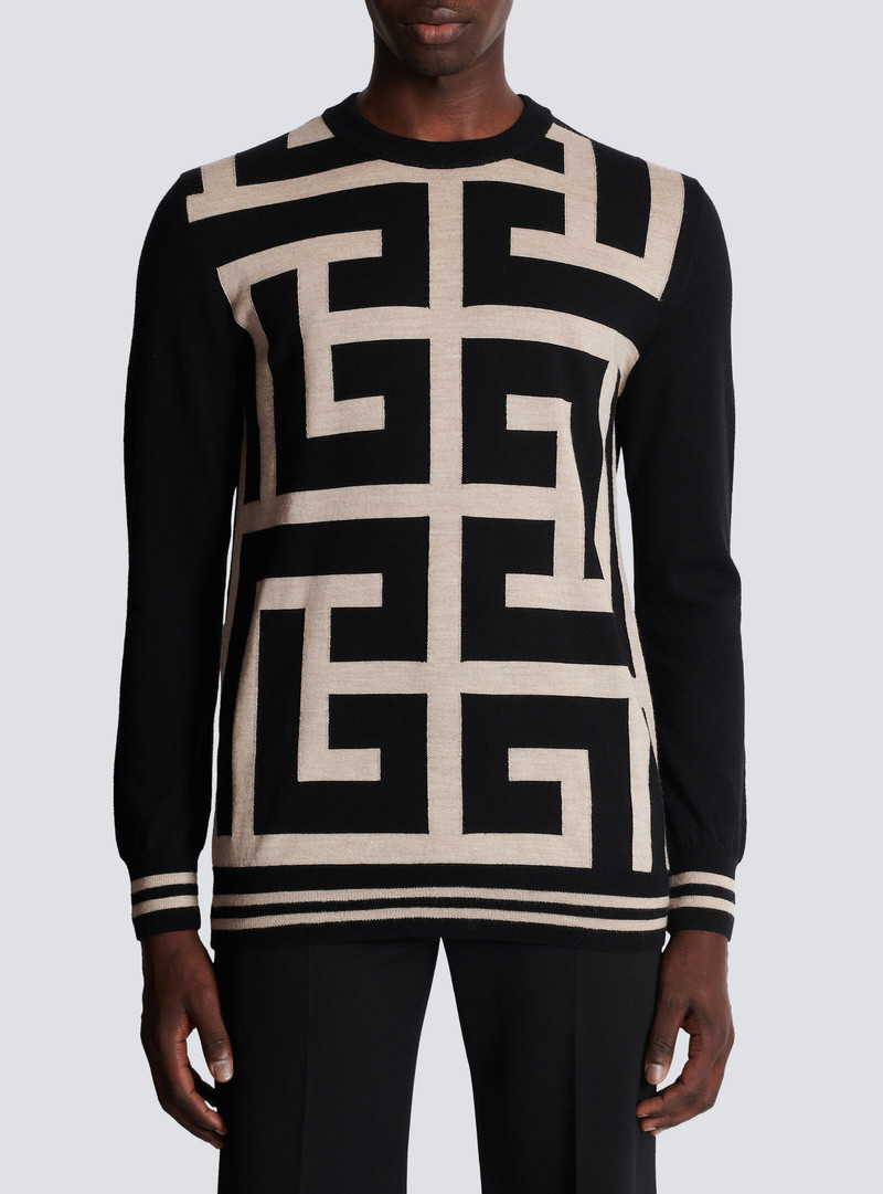 Maxi monogrammed jumper 5