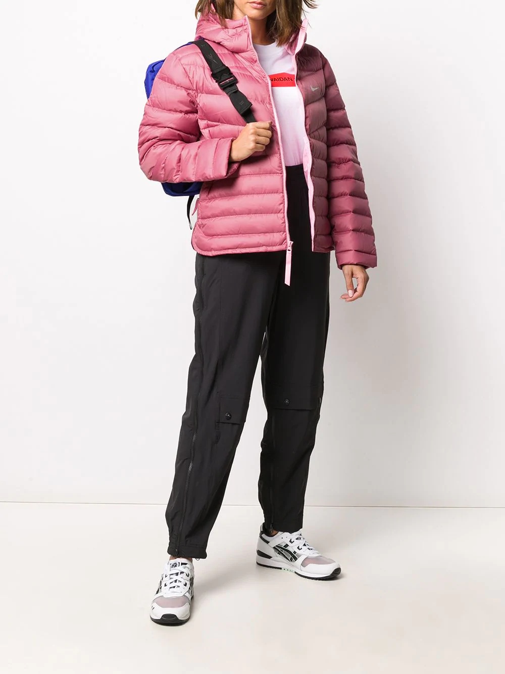 hooded padded jacket - 2