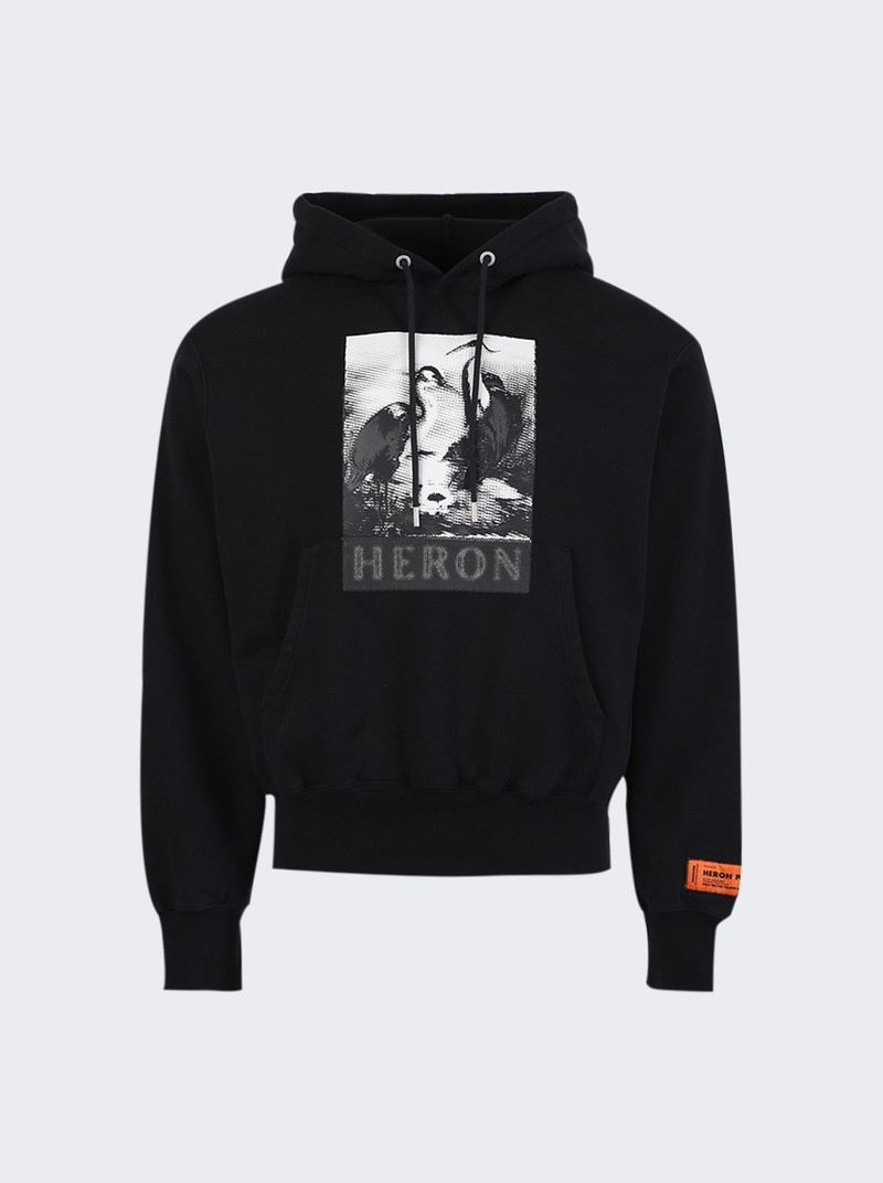 Halftone Hoodie Black 1