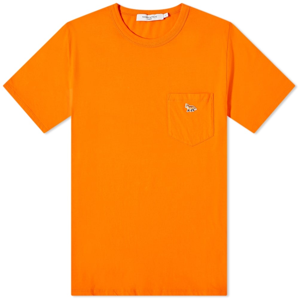 Maison Kitsuné Baby Fox Patch Classic Pocket Tee - 1