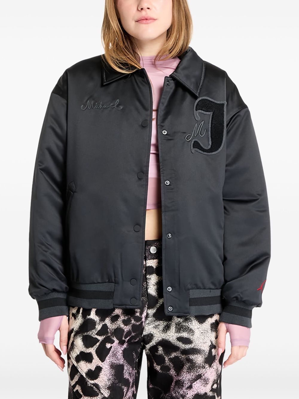 Varsity bomber jacket - 1