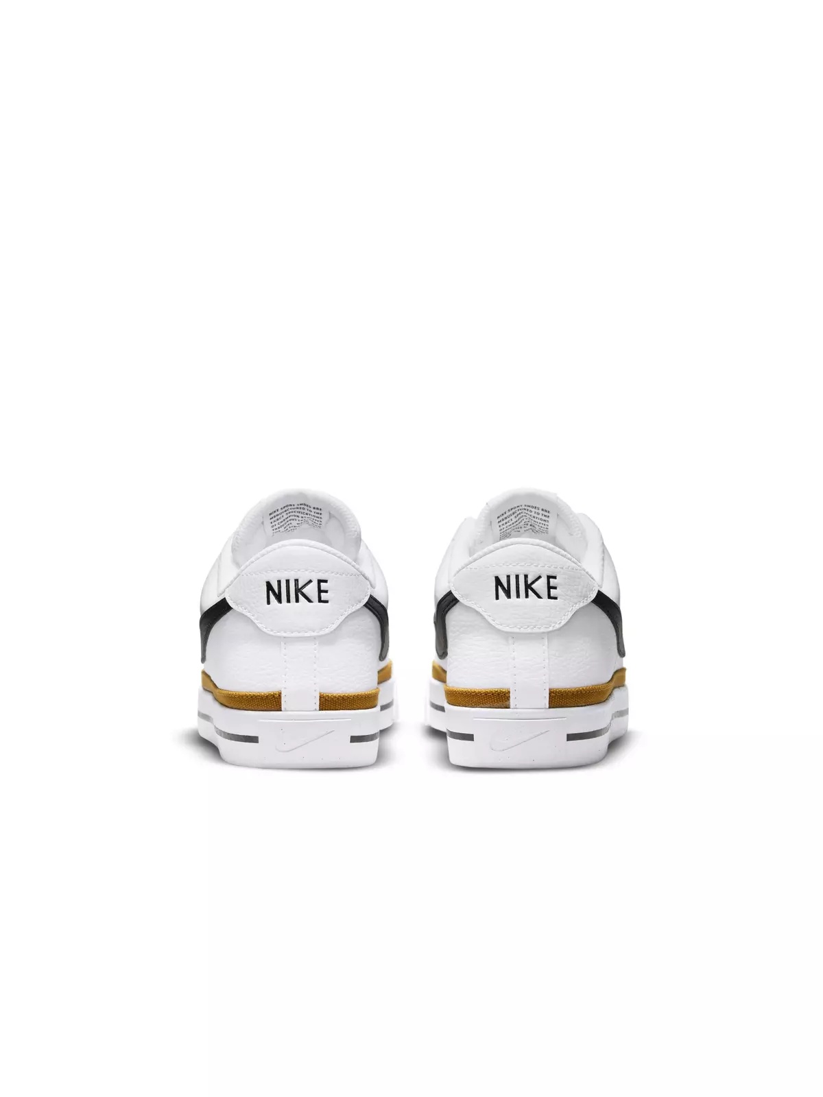 Court Legacy "White/Black/Desert Ochre" Men's Shoe - 7
