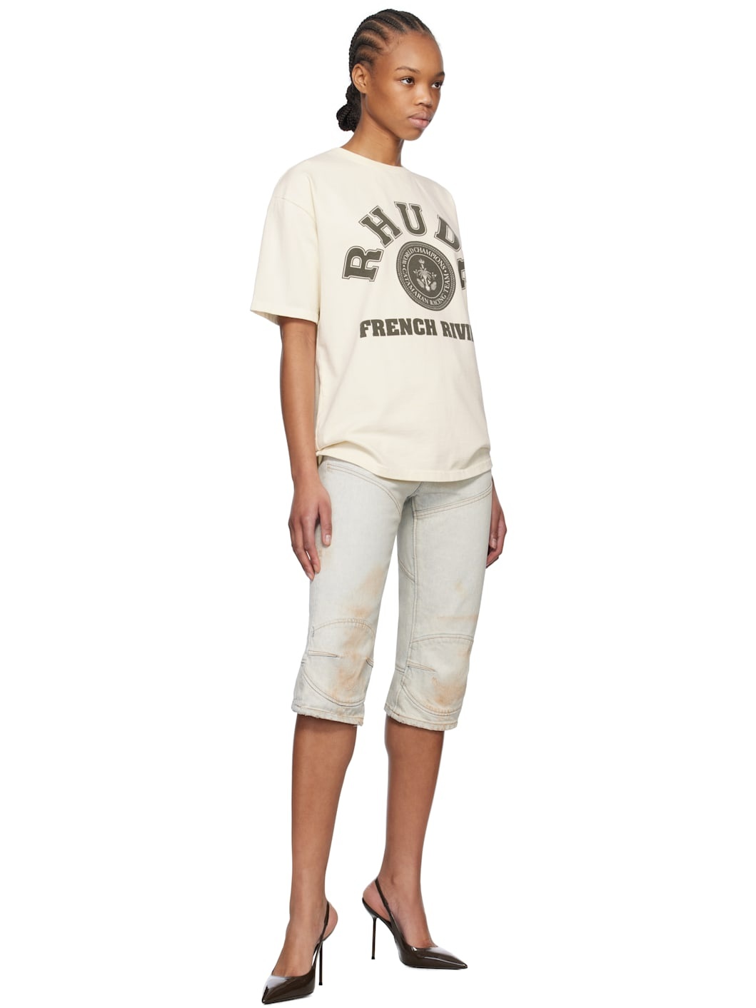 Off-White ' French Riviera' T-shirt - 4