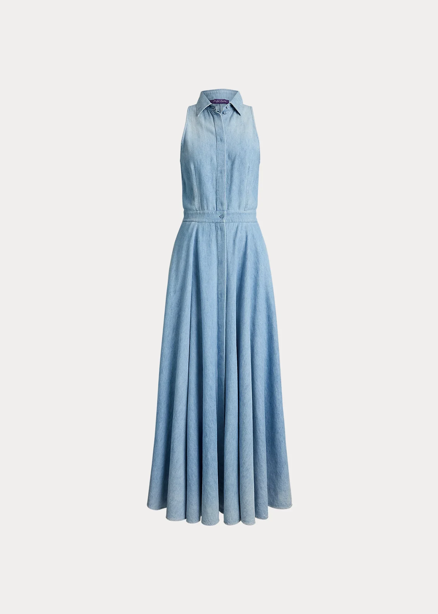 Peyten Cotton Denim Day Dress - 1