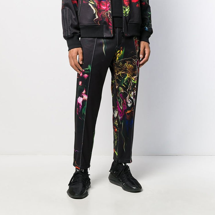 adidas Y-3 Toketa Aop Cropped Track Pants 'Black' FJ0395 - 2