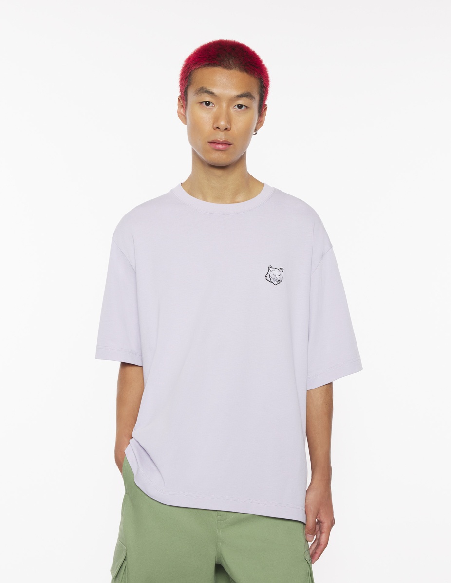 BOLD FOX HEAD PATCH OVERSIZE TEE SHIRT - 3