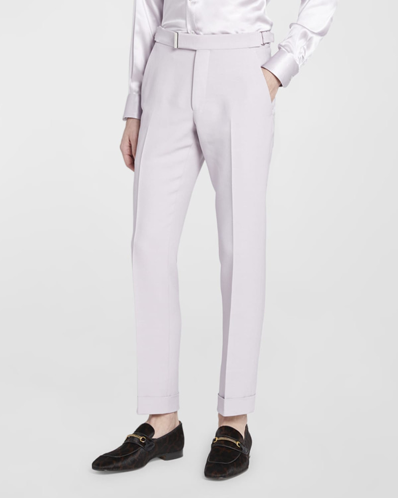 Men's Atticus Double Weft Fine Twill Trousers 4