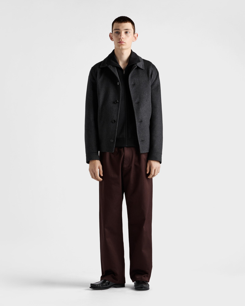 Prada Technical cotton blouson jacket outlook