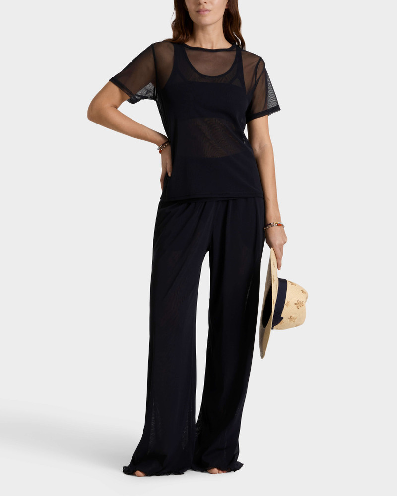 Vilebrequin WOMEN TULLE WIDE-LEG PANTS SOLID outlook