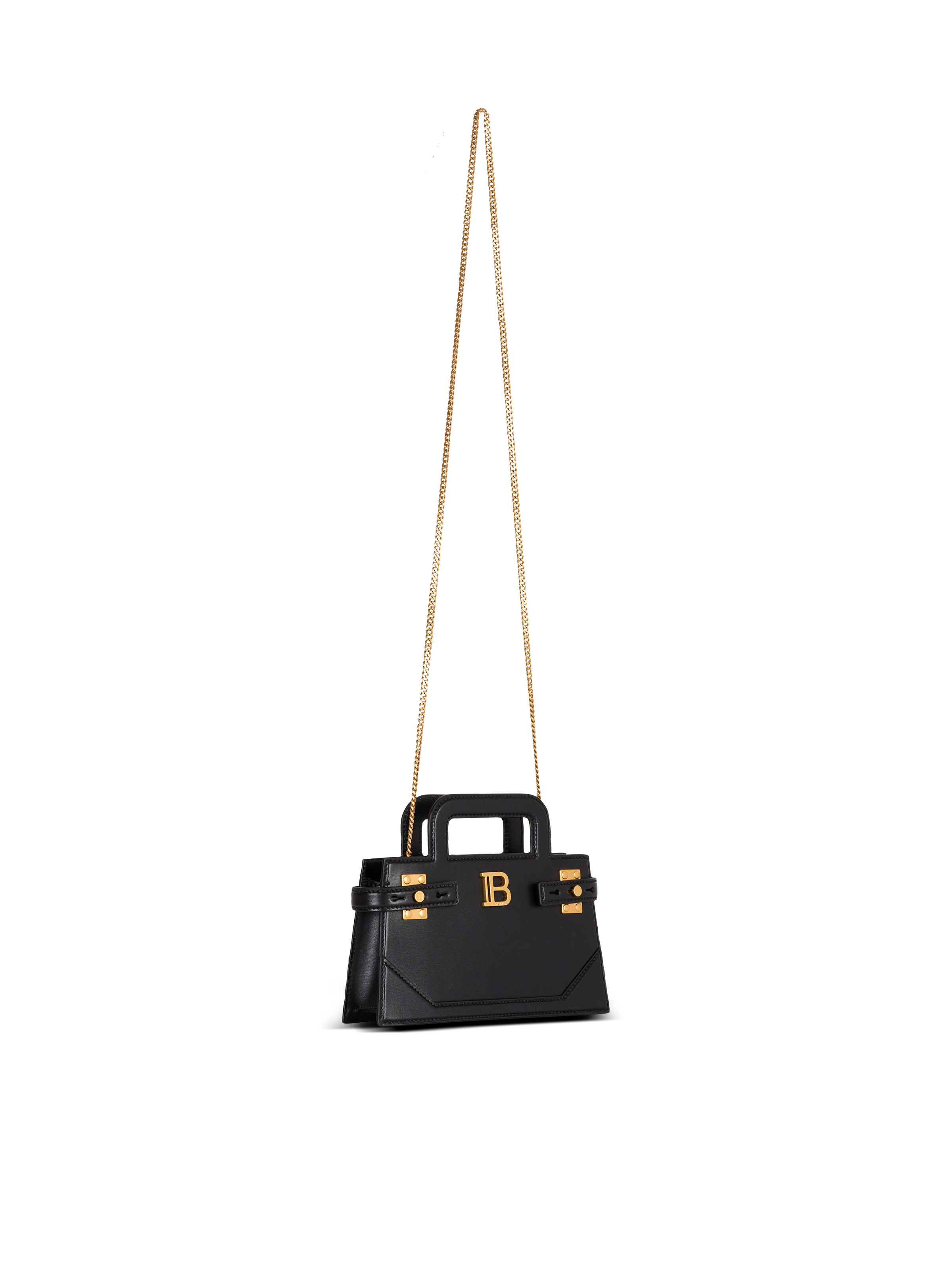 Small B-Buzz Top Handle bag in calfskin - 3