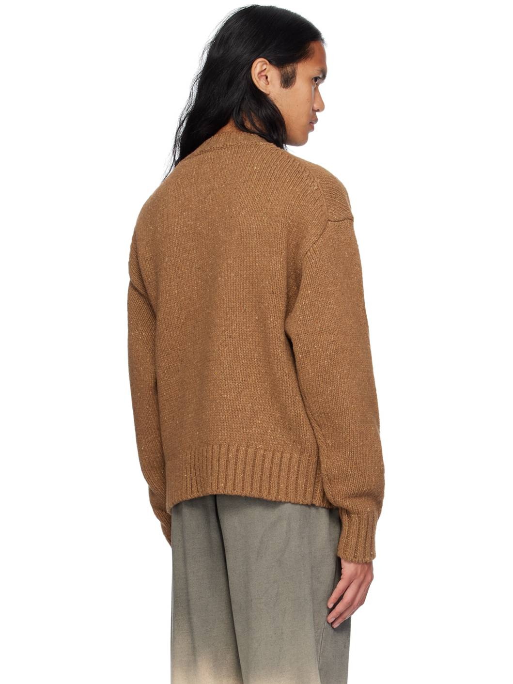 Brown Chunky Sweater - 3